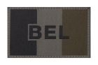 Belgium Flag Patch ral 7013