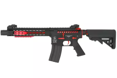 Réplique M4 Blast Red Fox COLT Keymod Full métal AEG