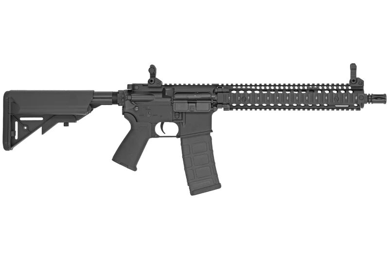 CYMA Platinum Daniel Defense M4A1 Carbine 12 inch Airsoft M4 AEG Rifle - Black (CM105)