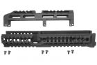 Garde main Alpha 10\  Quad Rail pour AKM GBBR Tokyo Marui Wii Tech