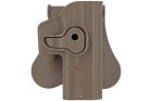 HOLSTER RIGIDE AMOMAX G2 GLOCK AIRSOFT FDE