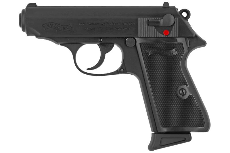 PIST WALTHER PPK/S BLK BBS 6MM GAZ 1,0 J