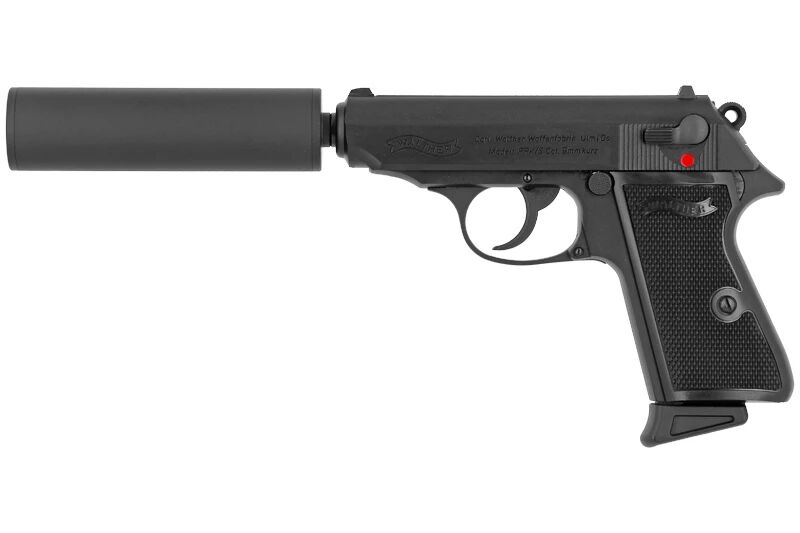 PIST WALTHER PPK/S BLK KIT BBS 6MM GAZ 1,0 J