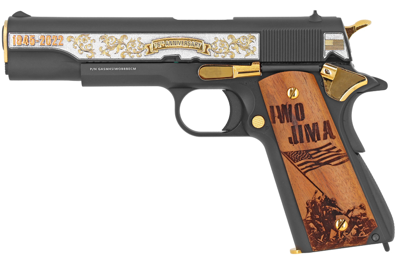 PISTOLET 6MM 1911 IWO JIMA EDITION LIMITEE GAZ G&G Armament