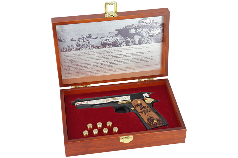 PISTOLET 6MM 1911 IWO JIMA EDITION LIMITEE GAZ G&G Armament