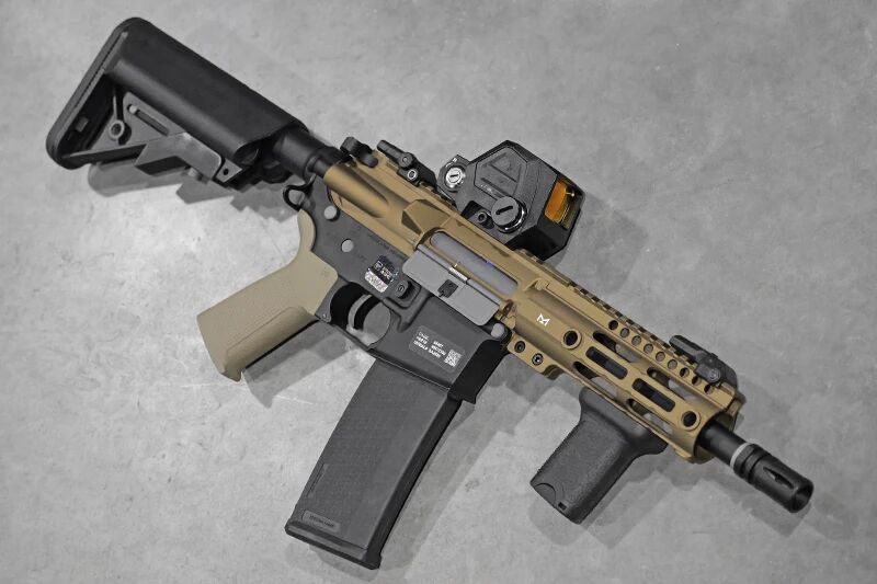 Réplique AR15 Chaos bronze Double Config Custom