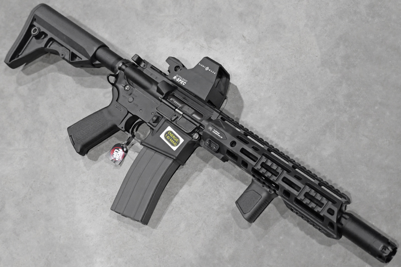 Réplique AR15 MWS GBBR ARS F4 Dytac Custom