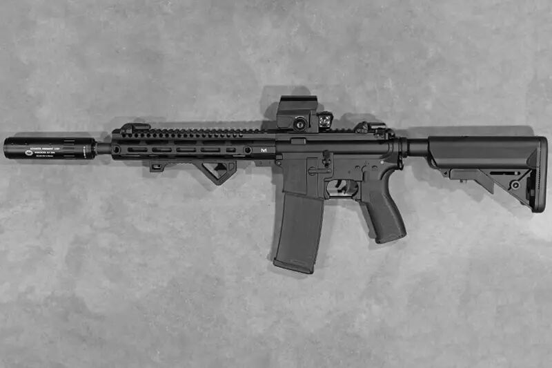 Réplique AR15 Noir carbine Specna Arms MK63 Aster Custom