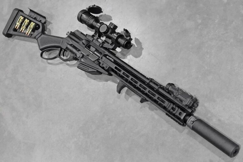 Réplique Carabine LevAR 15 Gaz G&G GBBR Custom