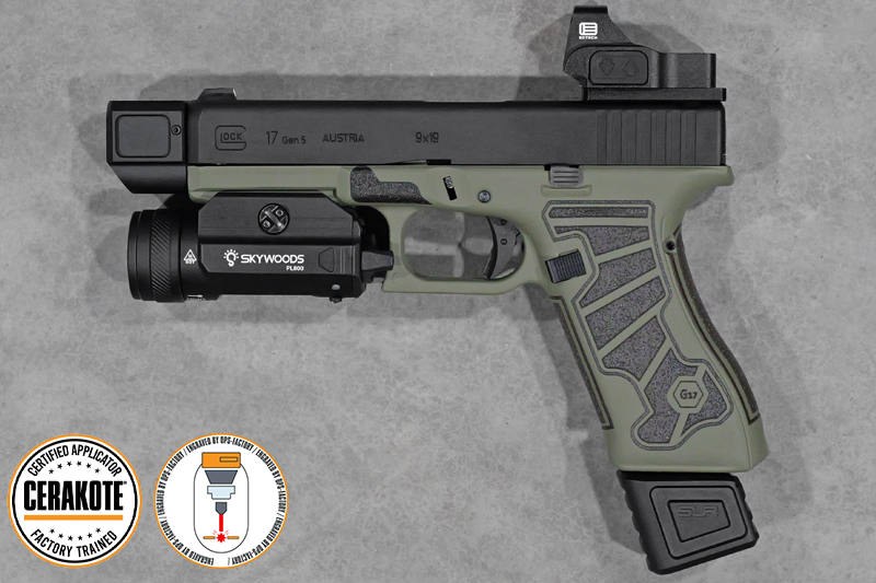 Réplique Glock 17 Gen5 VFC / UMAREX Gaz Cerakote Custom