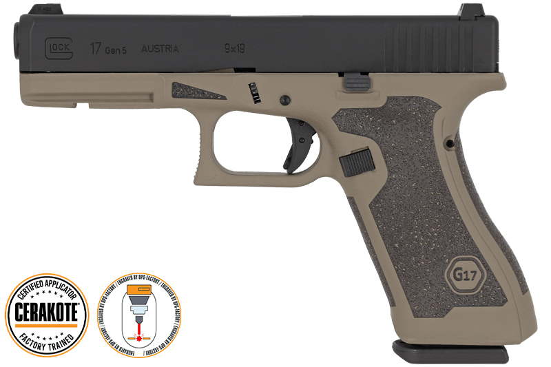 Réplique Glock 17 Gen5 VFC / UMAREX Gaz FDE Cerakote 02