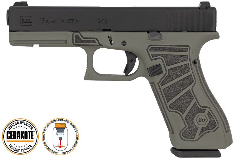 Réplique Glock 17 Gen5 VFC / UMAREX Gaz FG Cerakote 01