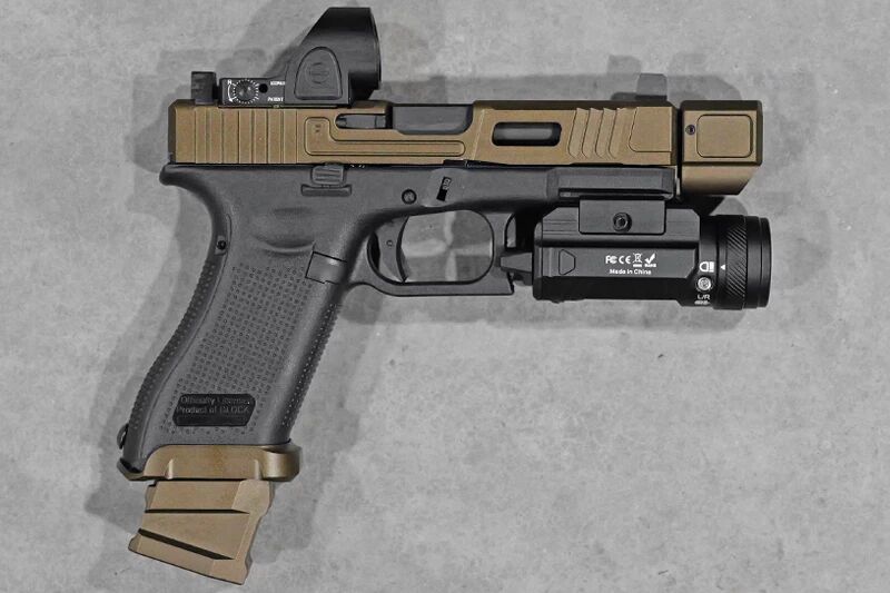 Réplique Glock 45 Gen5 Fowler VFC / UMAREX Gaz Cerakote Custom