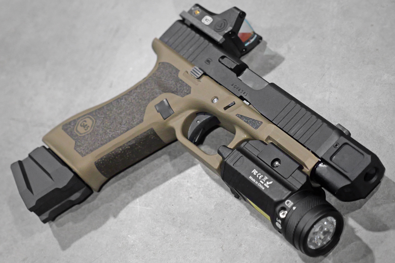 Réplique Glock 45 Gen5 VFC / UMAREX Gaz Cerakote Custom