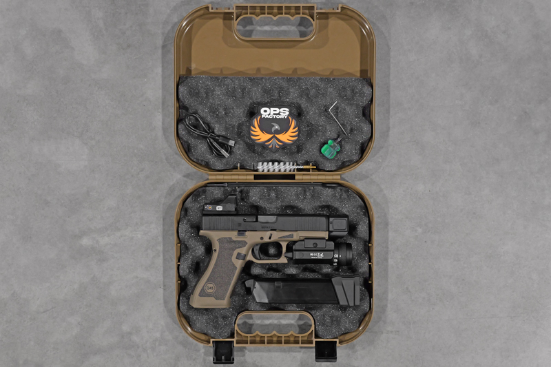 Réplique Glock 45 Gen5 VFC / UMAREX Gaz Cerakote Custom