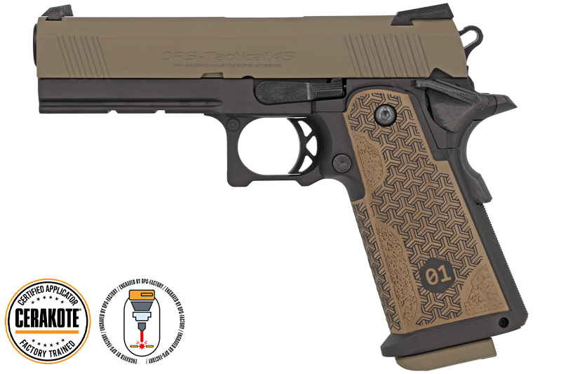 Réplique Hi-Capa 4.3 Cerakote Tokyo Marui Gaz 01