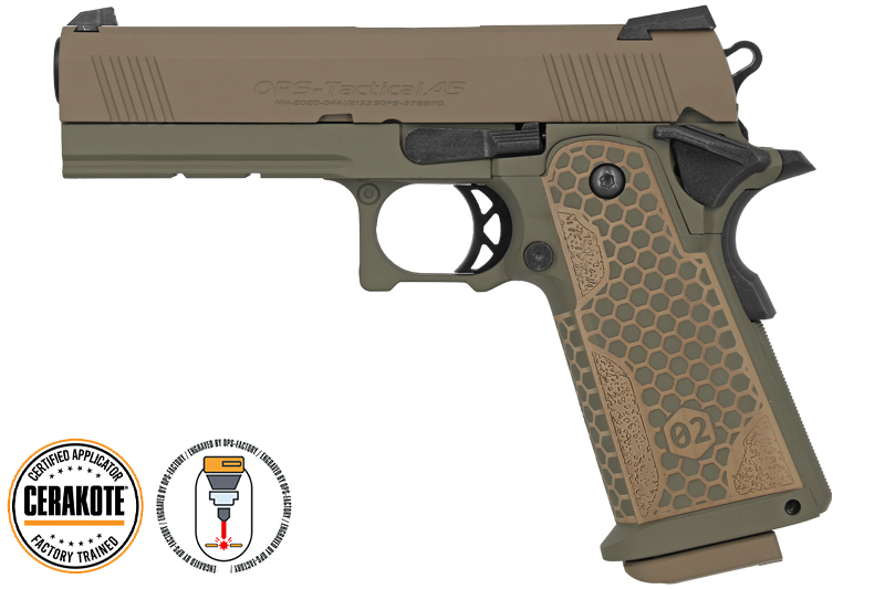 Réplique Hi-Capa 4.3 Cerakote Tokyo Marui Gaz 02