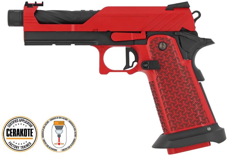 Réplique Hi-Capa 4.3 RED Cerakote Custom