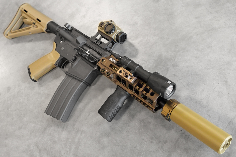 Réplique M4 Assaut GBBR Tokyo Marui Geissele MK4 Custom