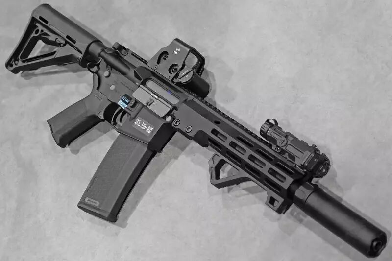 Réplique M4 BK Combat Ragnarok Aster Custom