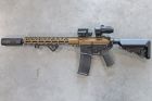 Réplique M4 Double config Chaos Bronze custom