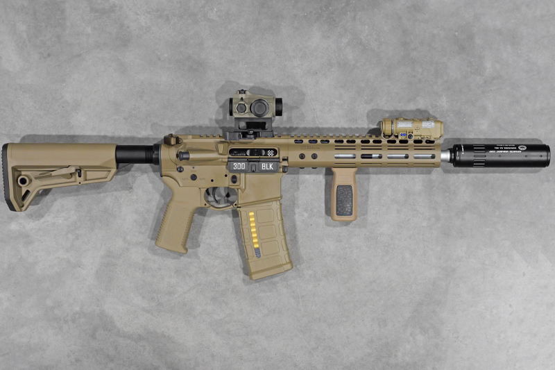 Réplique M4 G101 NOVESKE FDE Double Eagle GBBR Custom