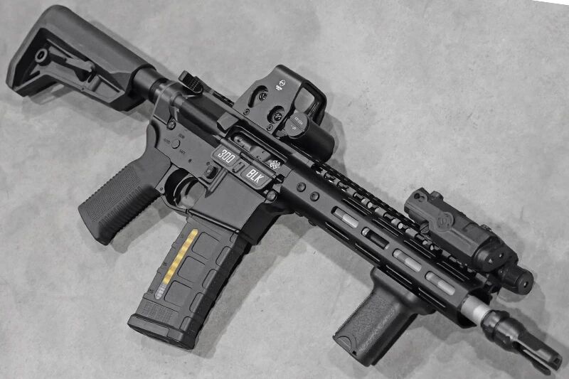 Réplique M4 G101 NOVESKE Noir Double Eagle GBBR MK68 Custom