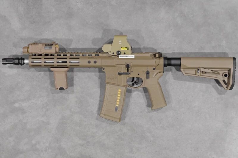 Réplique M4 G101 NOVESKE Tan Double Eagle GBBR MK68 Custom