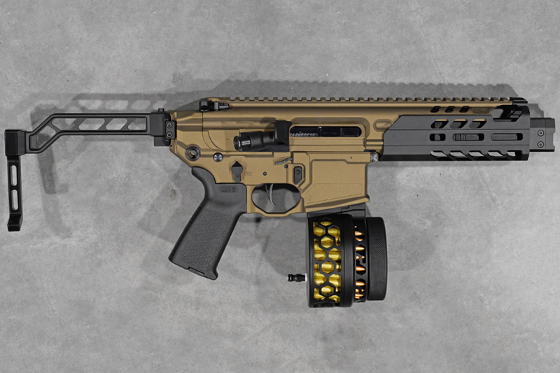 Réplique MCX Arron Smith L01T TM MWS GBBR HPA System Short Custom