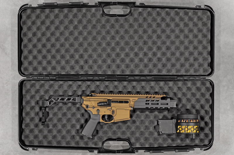 Réplique MCX Arron Smith L01T TM MWS GBBR HPA System Short Custom