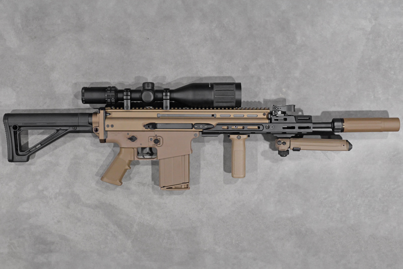 Réplique SCAR H Tokyo Marui DMR Bi-ton Magpul Custom