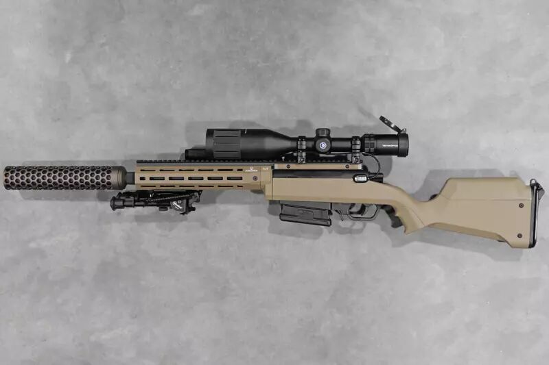 Réplique Striker AS02 Tan HPA Wolverine CO2 Custom