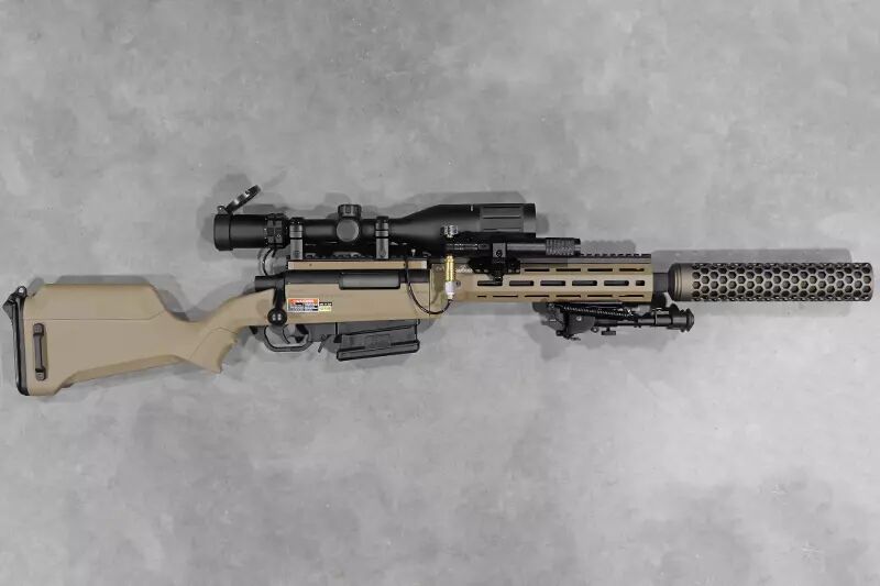 Réplique Striker AS02 Tan HPA Wolverine CO2 Custom