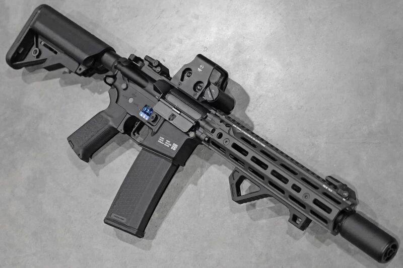 Réplique type MK18 Daniel Defense® RIS III 10.5\'\' SA-P27 PRIME Aster Custom