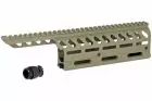 SAIGA-12K M-Lok Style Rail System FDE