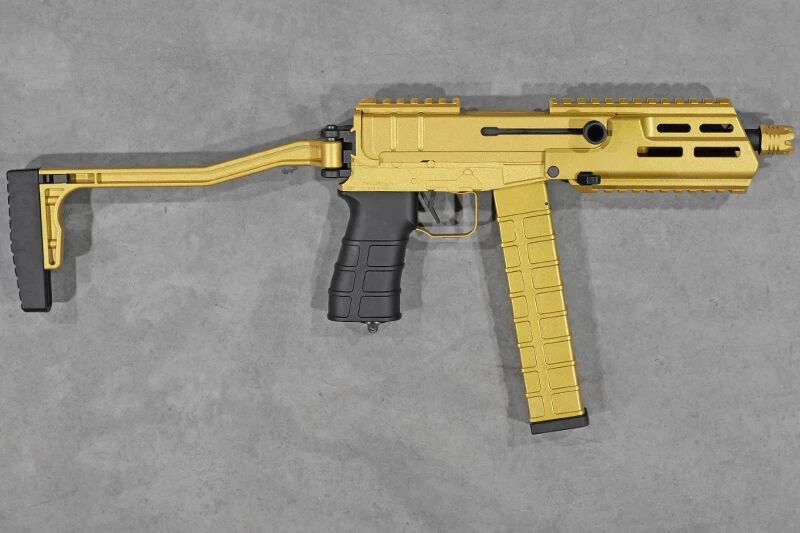 Scorpion Mod M Tokyo Marui AEP \ GOLD\  Cerakote