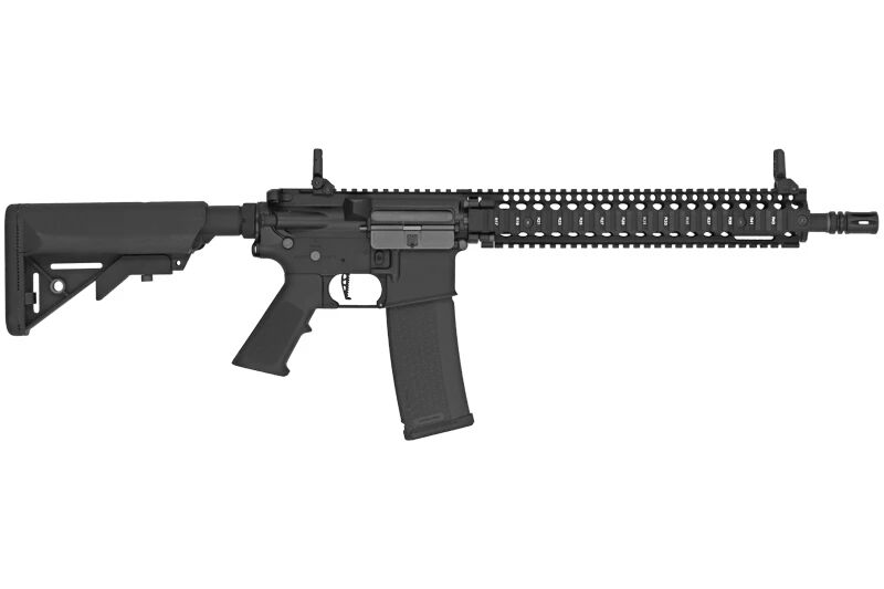 Specna Arms Daniel Defense® MK18 SA-P26 Prime Aster II ETU airsoft Carbine with Brushless Motor Black