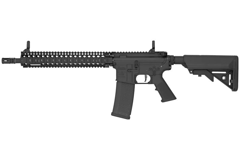 Specna Arms Daniel Defense® MK18 SA-P26 Prime Aster II ETU airsoft Carbine with Brushless Motor Black