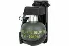 WOSPORT DUMMY M67 GRENADE SET WITH MOLLE MOUNT BLACK (WO-EX06B)