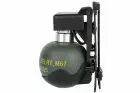 WOSPORT DUMMY M67 GRENADE SET WITH MOLLE MOUNT BLACK (WO-EX06B)