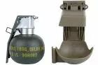 WOSPORT DUMMY M67 GRENADE SET WITH MOLLE MOUNT TAN (WO-EX06T)