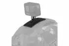 WOSPORT RAIL/GOPRO MOUNT FOR HELMETS VELCRO BLACK (WO-ACC61B)